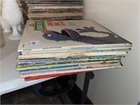 STACK OF CHILDREN'S LP RECORDS