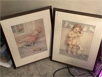 "LOVE IS BLIND" & "THE LULLABY" FRAMED PRINTS