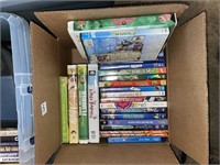BOX: VHS & DVD'S (CHILDREN'S)