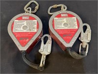 (2) Miller Self Retracting Lifelines RL20P