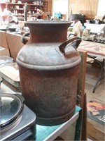 Antique Rusty milk can no lid these are hard to