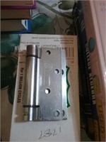 Two boxes of bomber stainless hinges