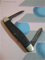 Too blade folding pocket knife