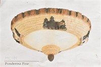 Monte Carlo MC101 "Ponderosa Pine" Ceiling Light