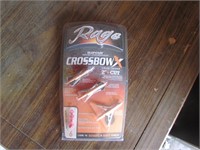 Rage crossbow Blades New in box