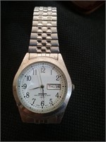 Men's silver tone watch