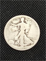 1921-S Walking Liberty Silver Half Dollar coin