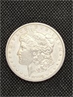 1904 Morgan Silver Dollar Coin marked AU