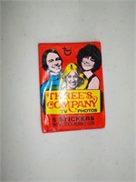 1978 Topps Three's Company Stickers pack