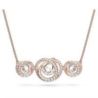 Swarovski Necklace White/Rose Gold