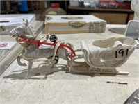 Horse and sled
