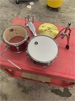 Used parts to a kids Easter drum set. Only pieces