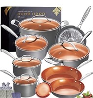 New Home Hero 14-Piece Nonstick Kitchen Pots and