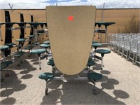 School Cafeteria Tables - 4pc Tan w/ Specs
