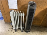 2 Electric Heaters