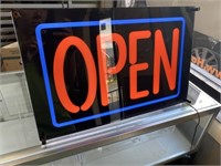 Lighted OPEN Sign