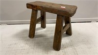 Vintage Small Worker’s Stool, Approx. 11x8x8.5