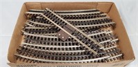 Tray Lot Of Assorted Atlas Train Track