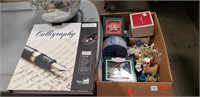 Box Lot Of Assorted Christmas Decorations