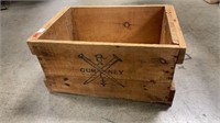 D. B. Gurney Wood Nail Box, 16.5x11x8.5