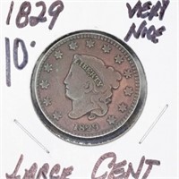 1829 Large cent