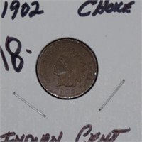 1902 Indian cent