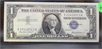 1957 Series $1 Silver Certificate, gem BU