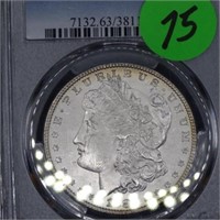 1882 P silver dollar PCGS MS63