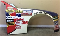RIGHT FRONT FENDER OF A NASCAR RACE CAR