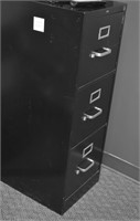 HON 3 DRAWER VERTICAL FILE CABINET