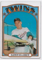 (36) 1972 Topps Baseball Cards w/ Harmon Killebrew