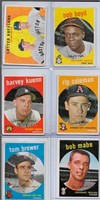 (10) 1959 Topps Baseball Cards