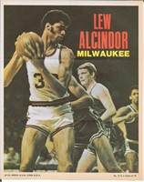1968 Topps Basketball Poster:  Lew Alcindor