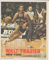 1968 Topps Basketball Posters: Walt Frazier