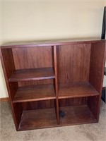 5 Shelf Solid Wood Bookcase