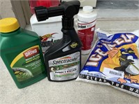 Lot of 5 Weed/ Insect Killer and Ice Melt Salt