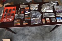 Large Lot of Hooks, Screws, and Hardware