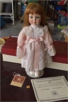 Porcelain Francis Doll and Locket