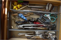Drawer of Kitchen Tools and Utensils