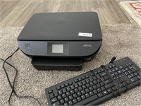 HP Envy 5660 Printer and Keyboard
