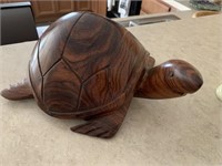Ironwood Sea Turtle Carving