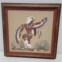 Native American Sand Art "Eagle Dance"