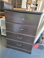 Black 4-Drawer Dresser