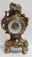 Mercedes Brass Mantle Clock