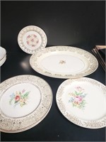 VTG Misc Porcelain Plates & Platter