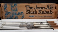 Vtg Jenn-Air Shish Kebab Kabob Skewers