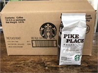 Sealed Carton Starbucks Coffee Whole Bean Pike