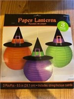 Halloween paper lanterns