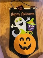 Halloween cloth flag