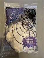 Halloween 40sq ft spider webs